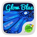 Logo of Blue Keyboard Glow android Application 